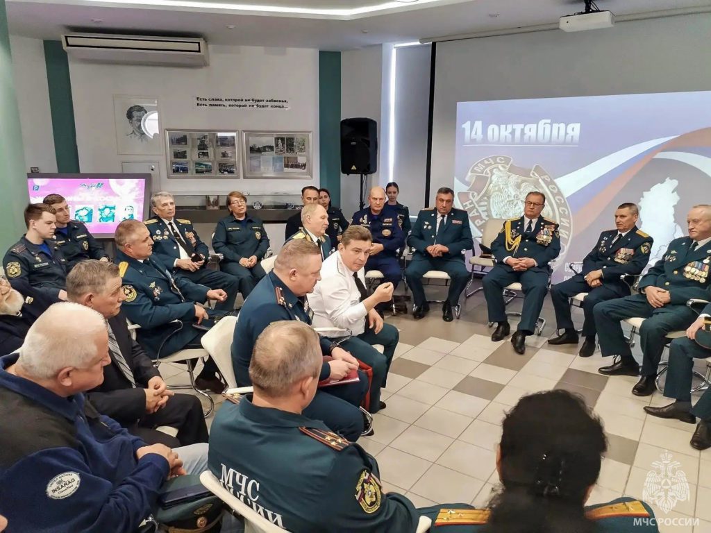 Заседание ветеранов МЧС